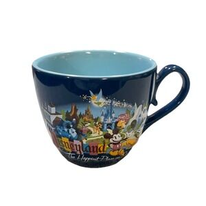 Disneyland 50th Anniversary Happiest Place on‎ Earth Embossed 3D Coffee Mug